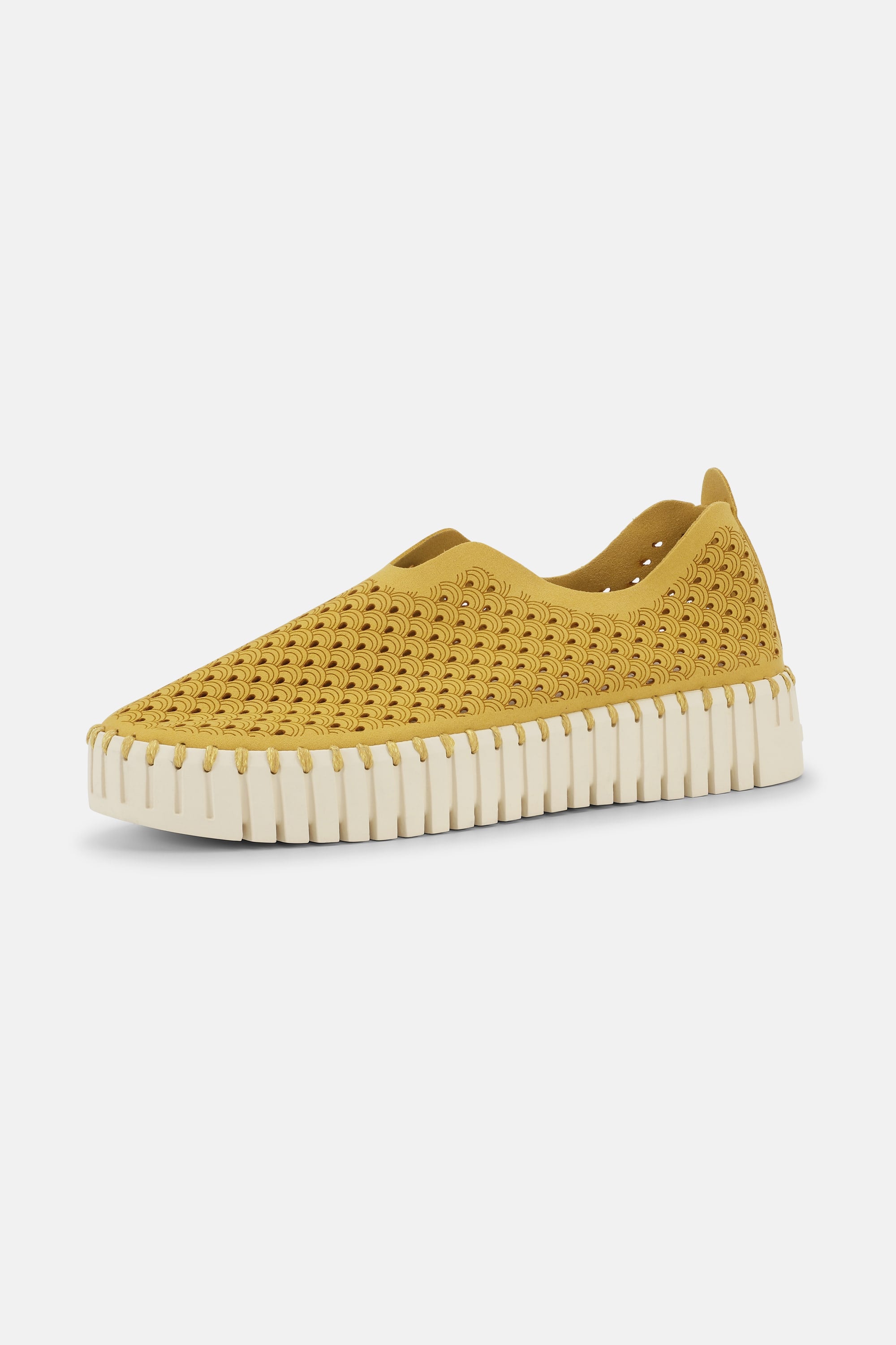 Platform Tulip Sko - Golden Rod